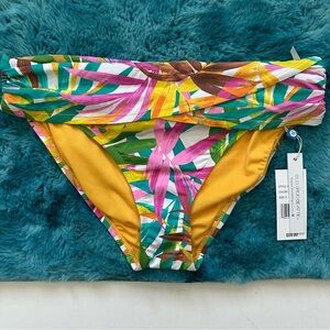 Bleu Rod Beattie Fantasy Island Sarong Hipster Bikini Bottom Size 8